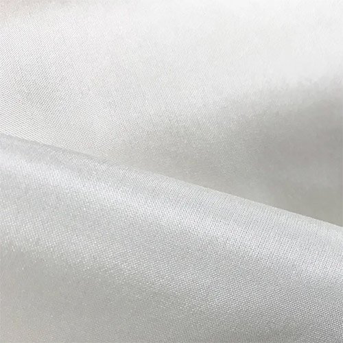 Unprinted silk tencel fabric in its natural solid colour